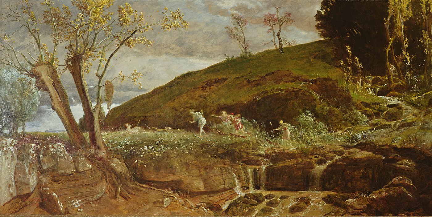 Arnold Böcklin, La chasse de Diane