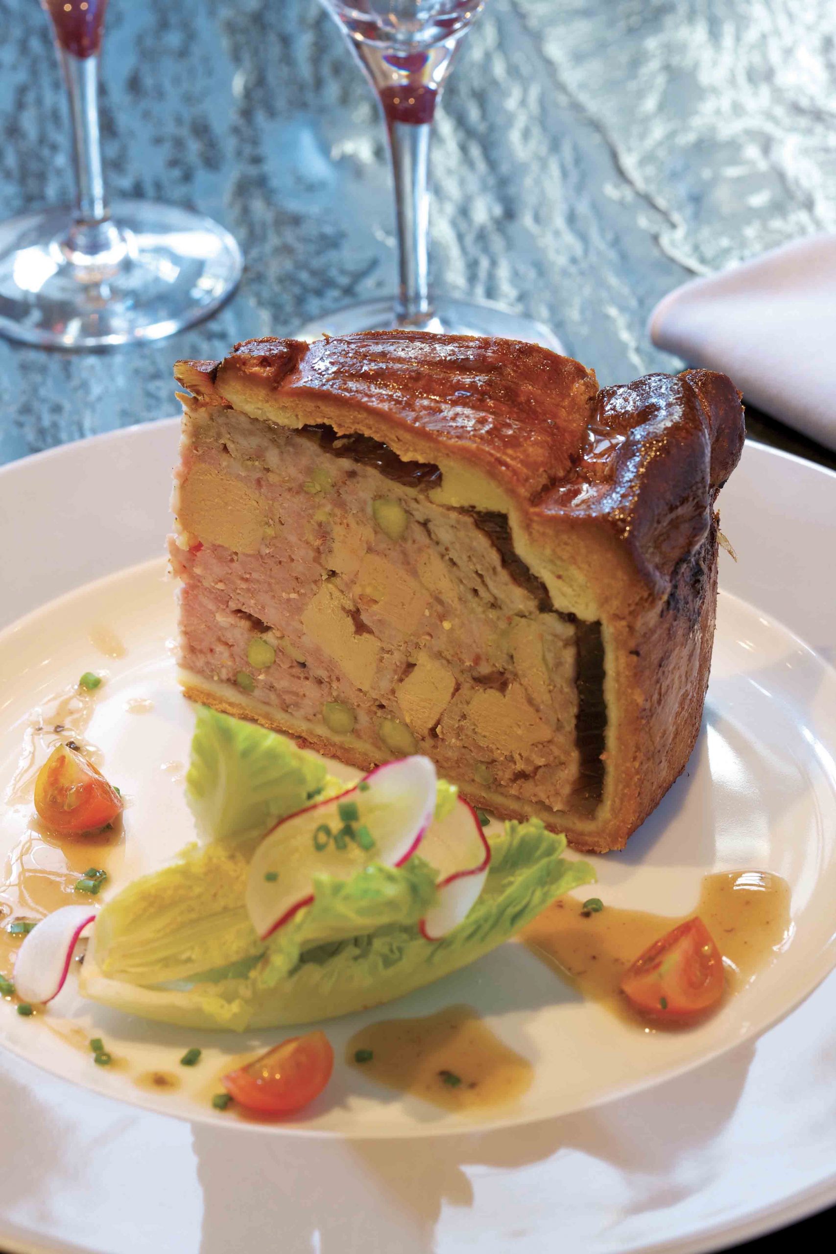 Albert Corre et son pâté en croûte