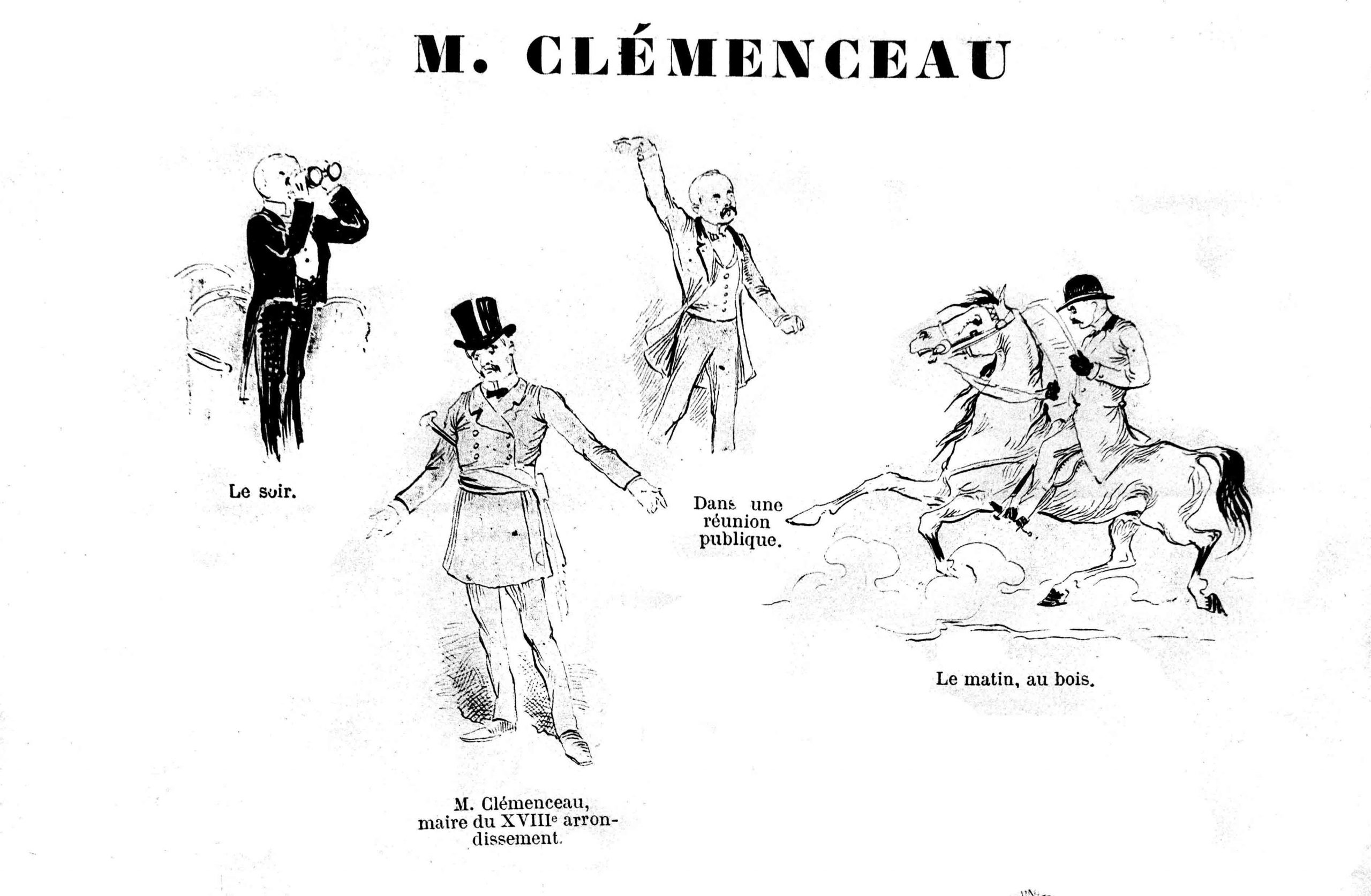 Clémenceau, Un Tigre à la chasse
