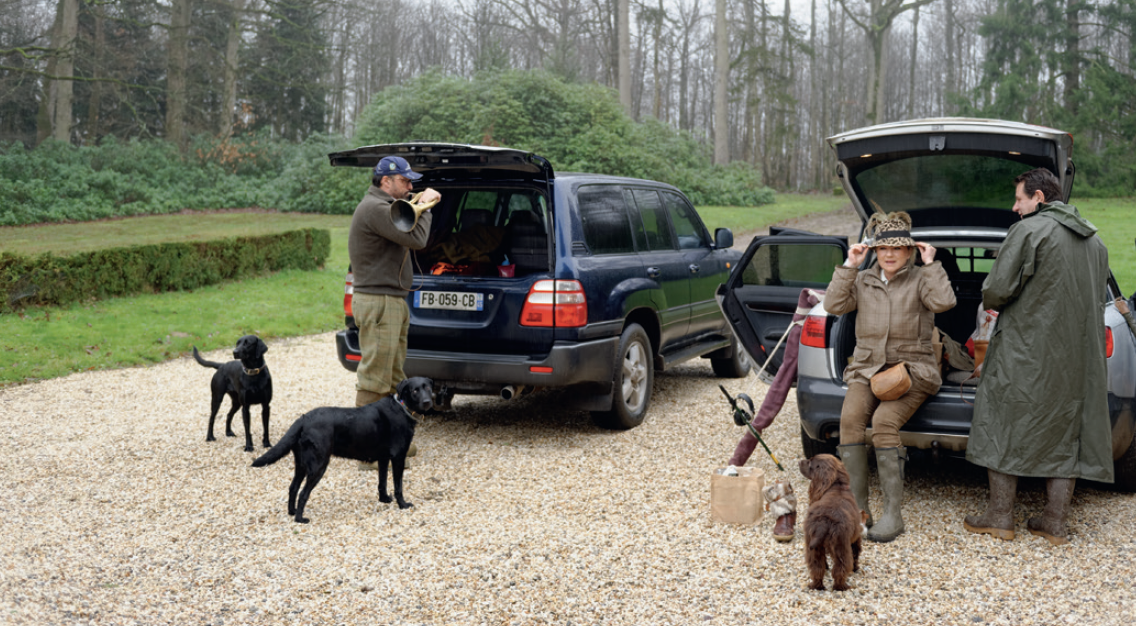 Battue de faisans de haut vol au domaine la Haute-Porte à Sablé-sur-Sarthe (72)