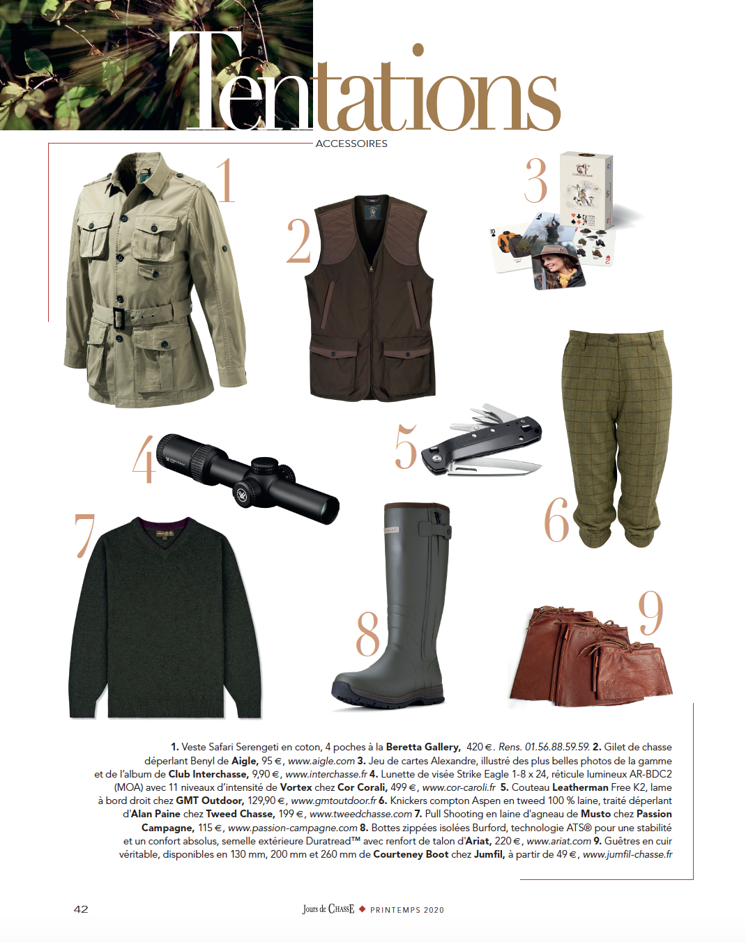Tentations Accessoires