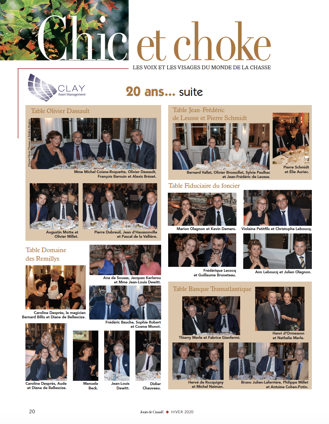 20 ans… suite