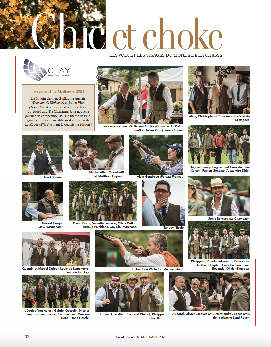 Tweed and Tie Challenge 2021