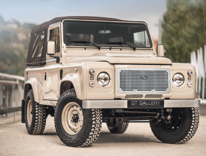 Le Defender magnifié par GT Gallery