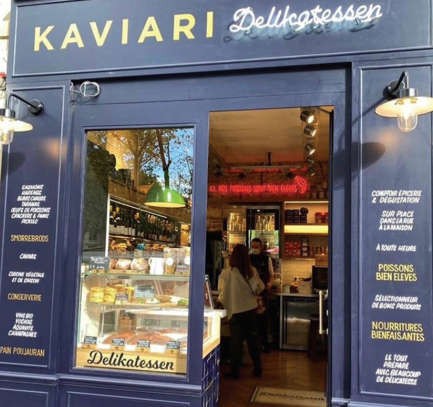 Delikatessen kaviari : un paradis pour les papilles