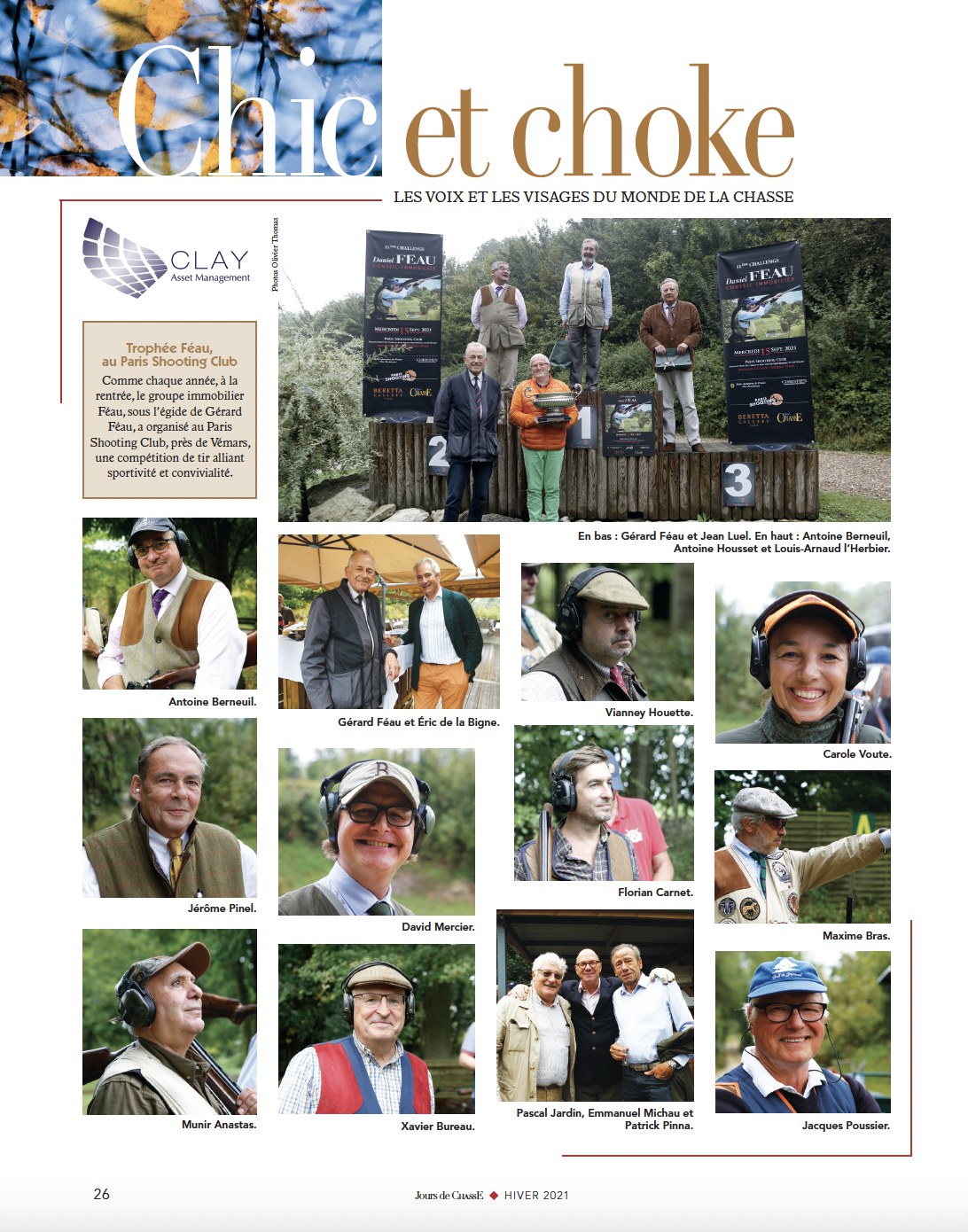 Trophée Féau au Paris Shooting Club