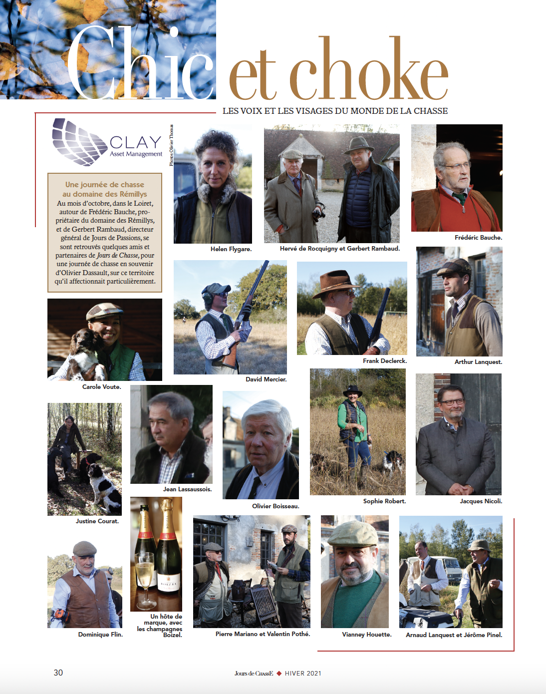 Une journée de chasse au domaine des Rémillys