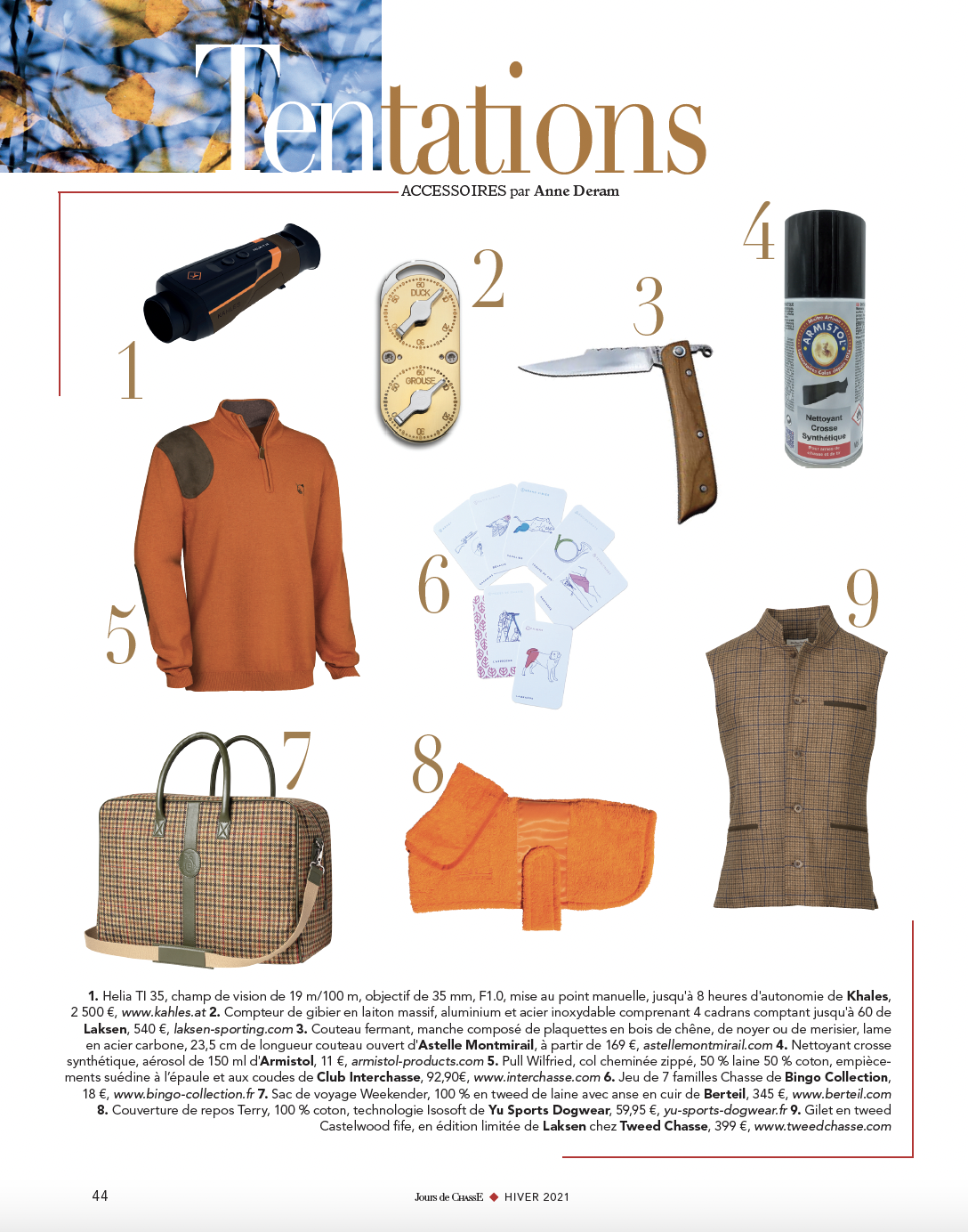 Tentations Accessoires