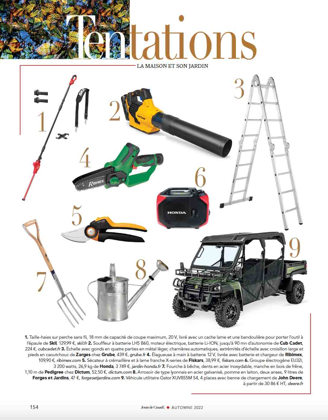 Tentations, La maison et son jardin