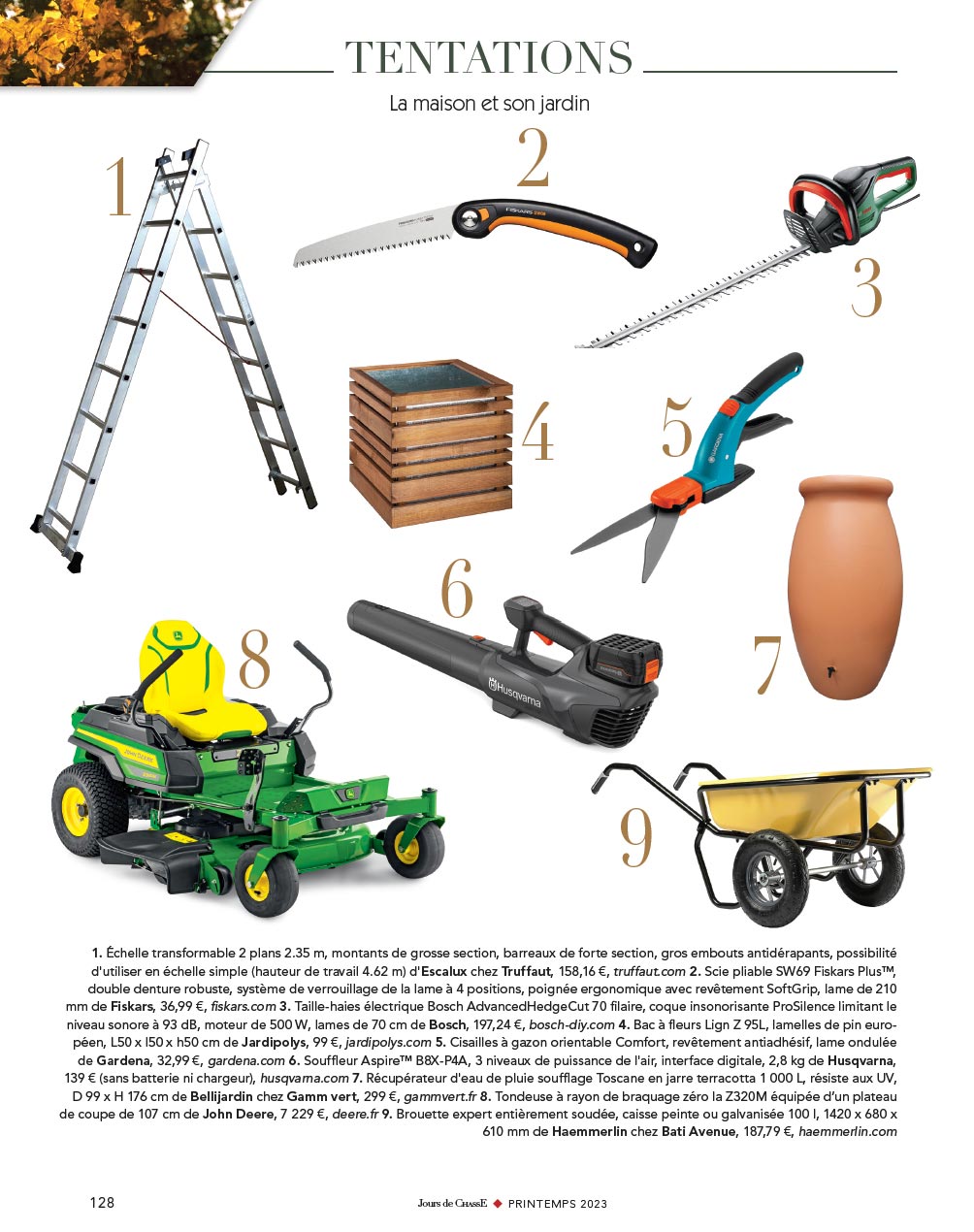 Tentations, La maison et son jardin