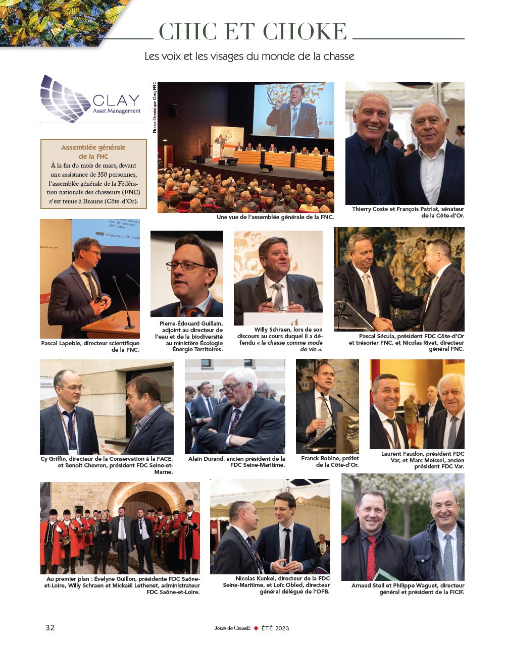 Assemblée générale de la FNC
