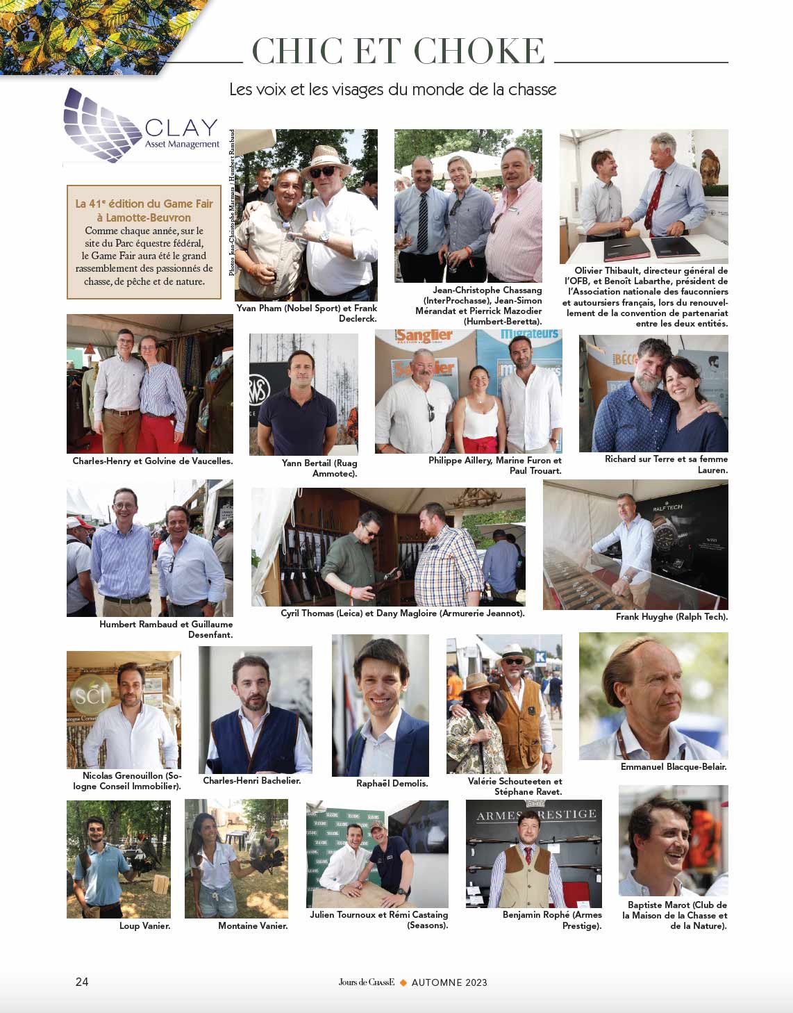 La 41e édition du Game Fair à Lamotte-Beuvron