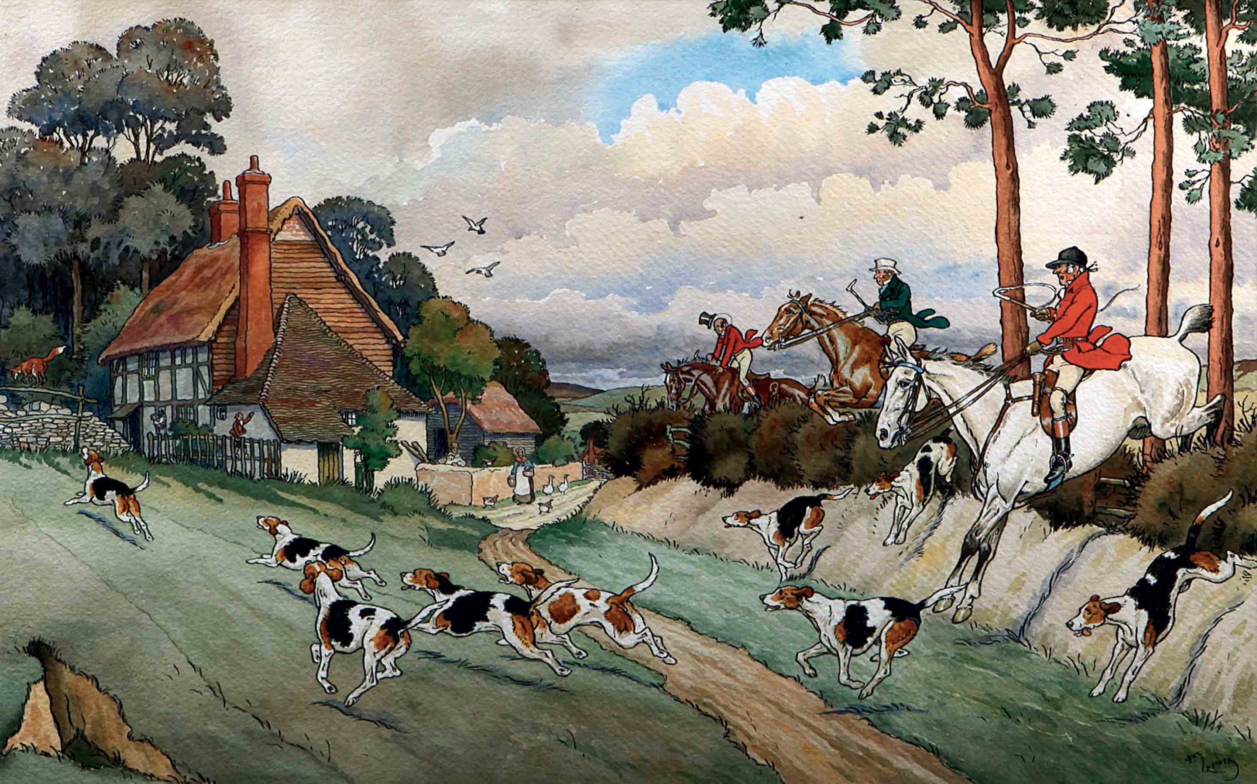 Harry Eliott » Chasse du renard »