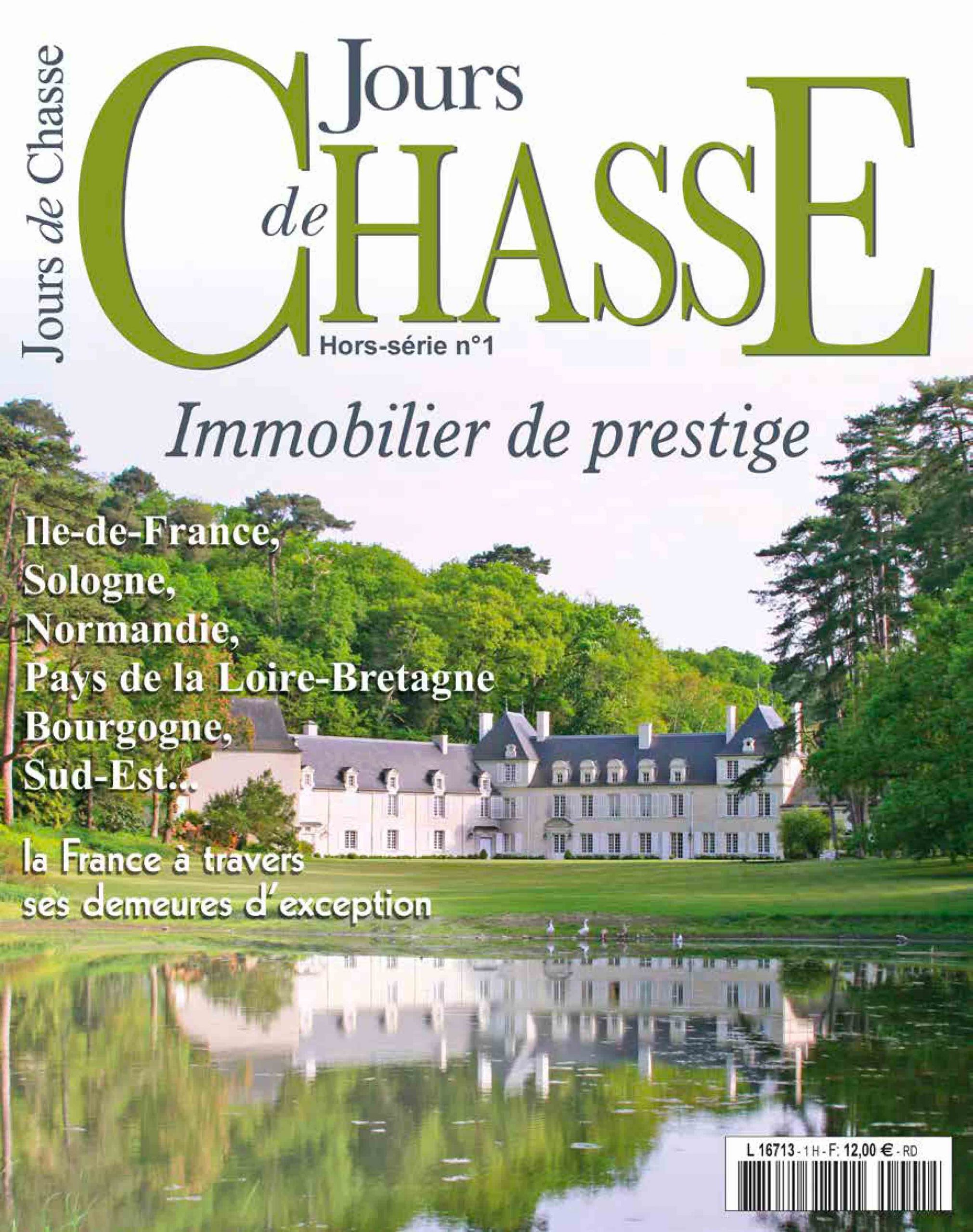 Paarution : un hors-série Jours de Chasse consacré à l’immobilier de prestige