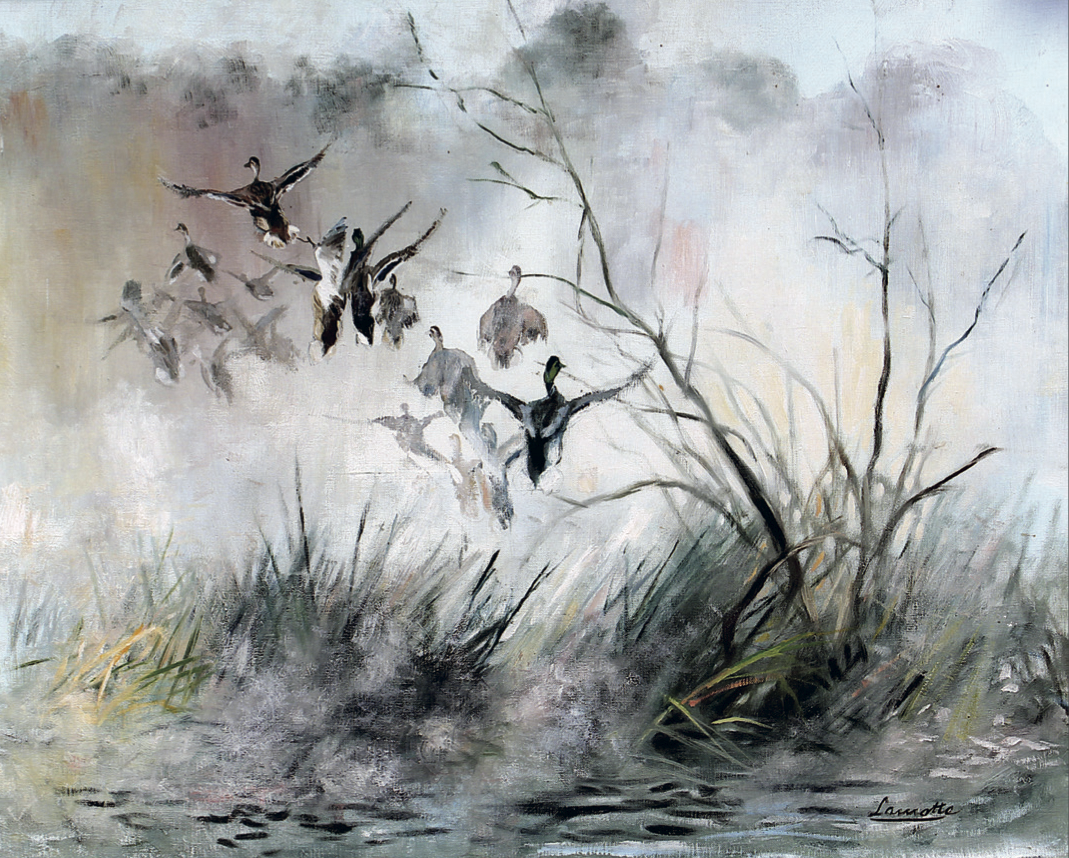 Lamotte : un peintre à l’affût