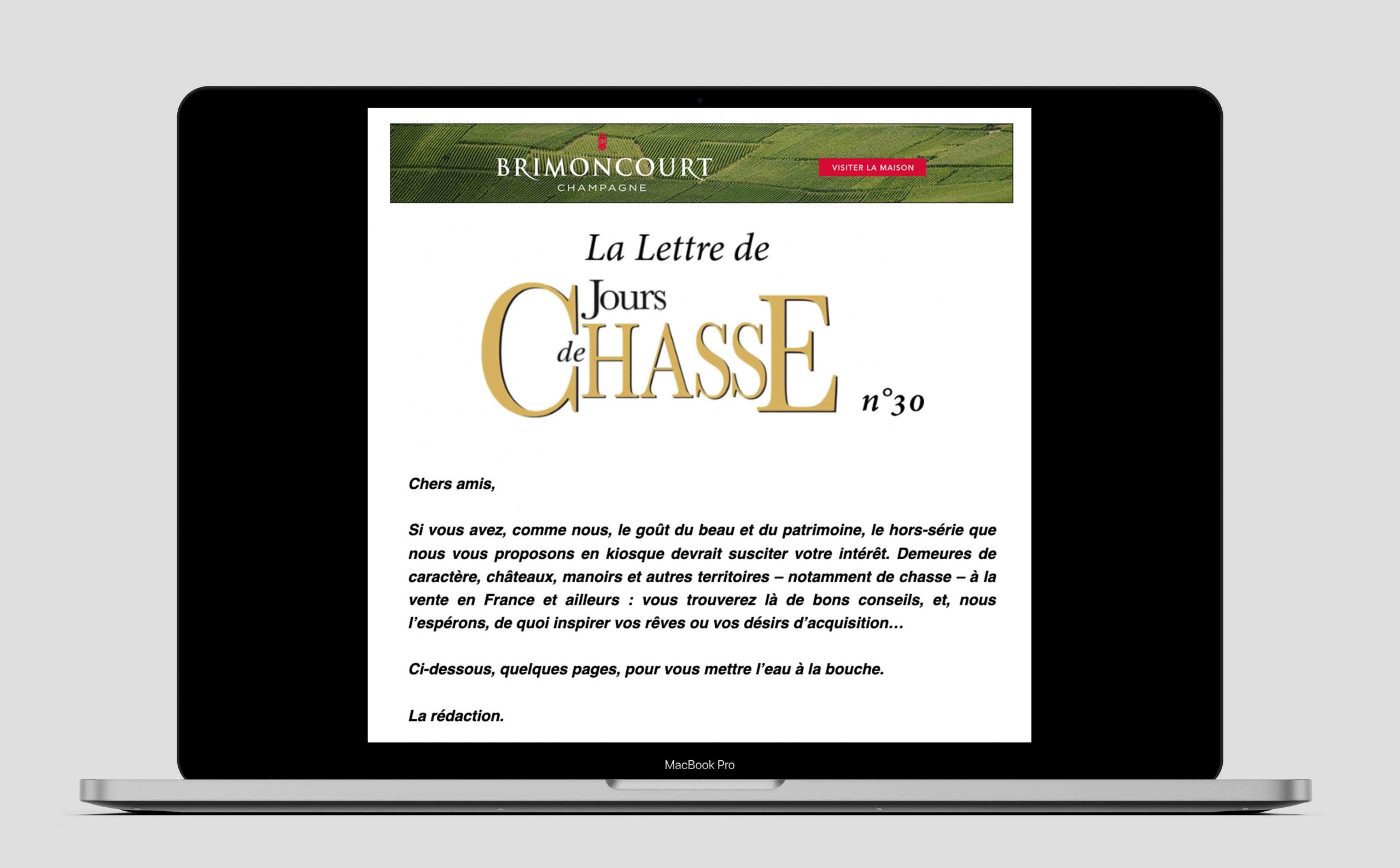 La Lettre de Jours de Chasse n°30