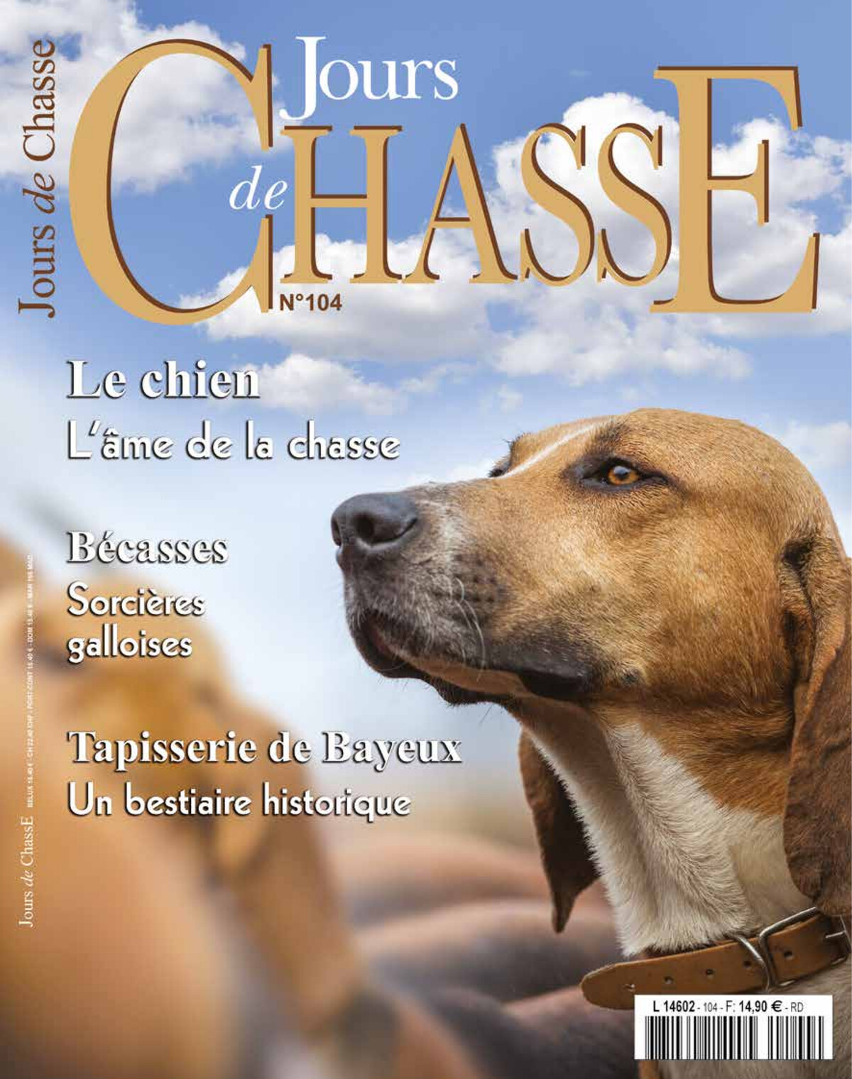 Couverture du numéro 104 — Le chien, l'âme de la chasse