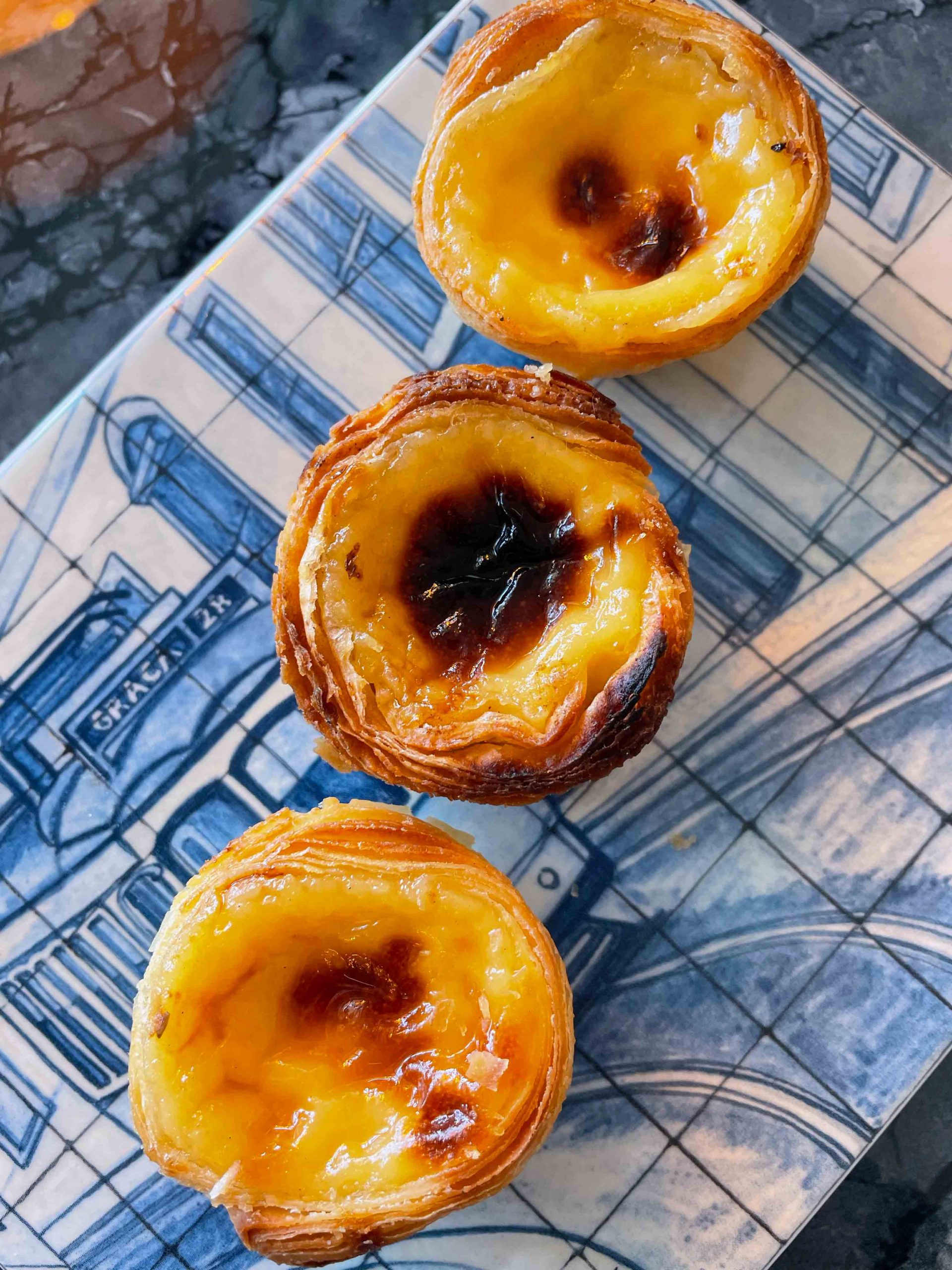 Enrique Casarrubias et ses pasteis de Nata