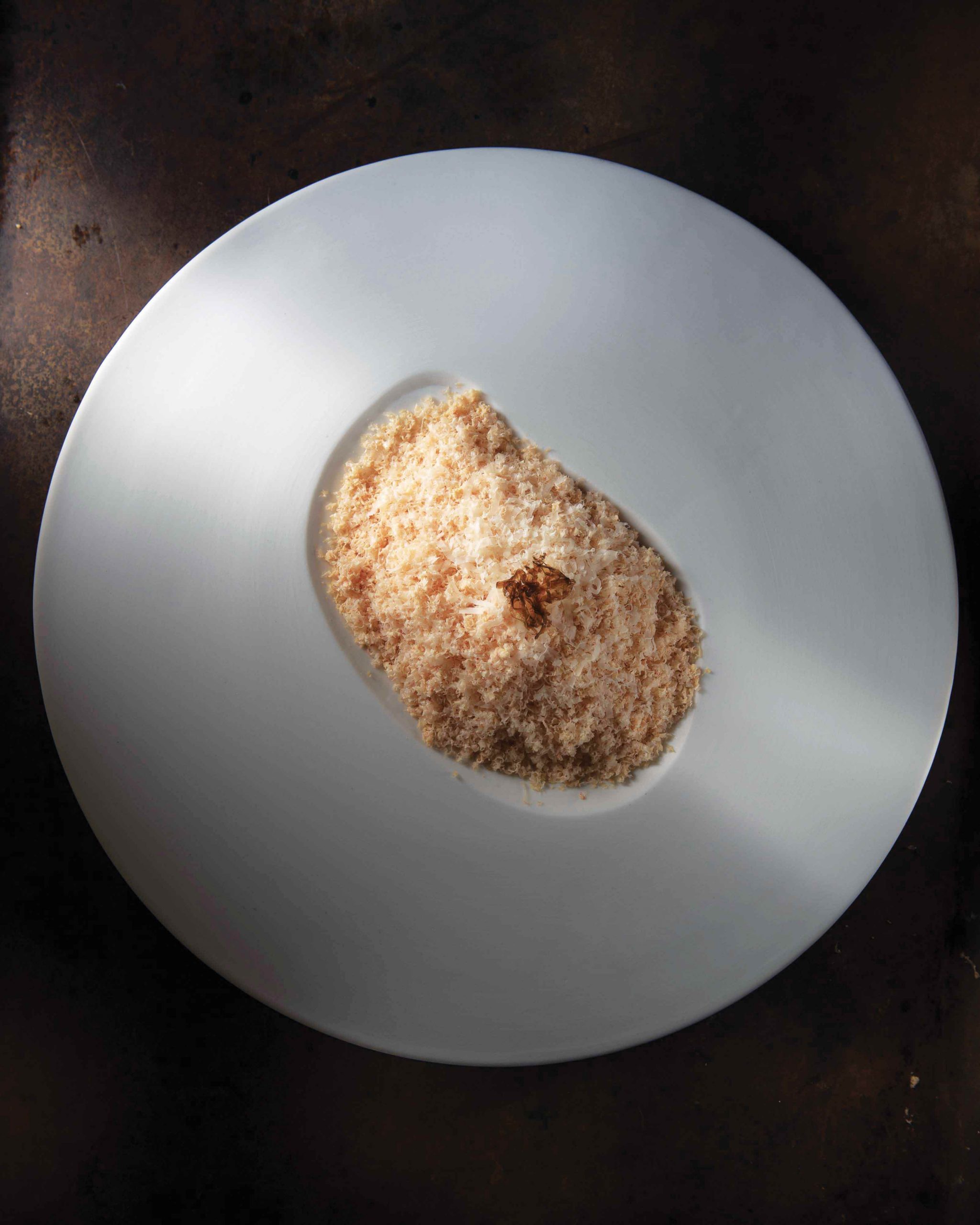 Olivier Nasti et sa Neige de foie gras d’Alsace