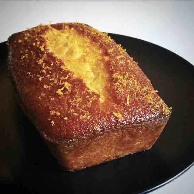 Thibault Bué et son gâteau à l’orange